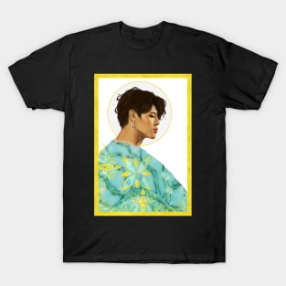 Jimin + Van Gogh painting T-Shirt